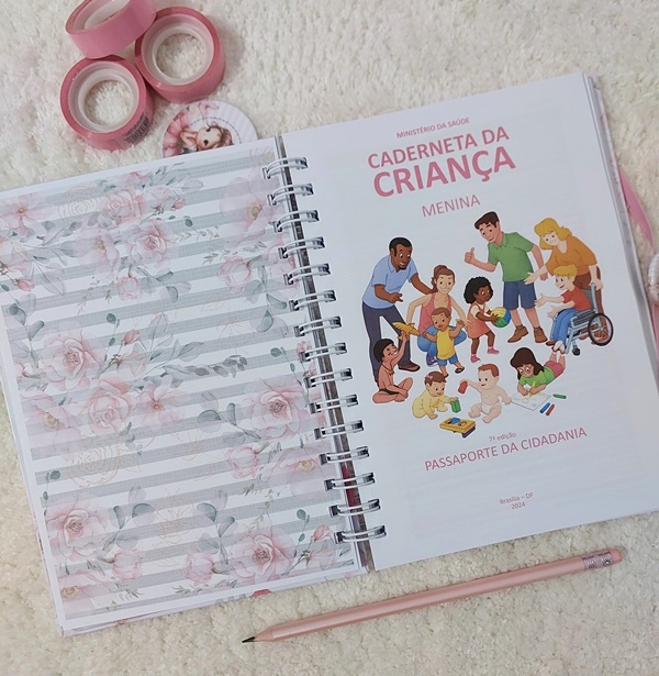 Caderneta de Saúde Luxo - Encanto da Fada - Imagem 5
