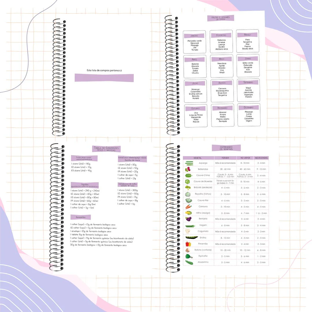 Caderno Lista de Compras - Imagem 2