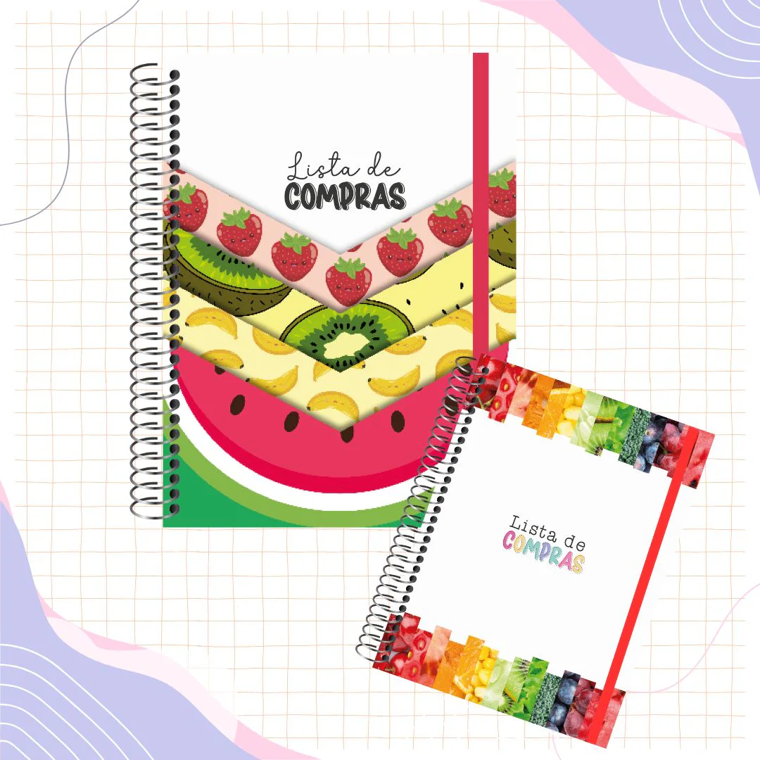 Caderno Lista de Compras