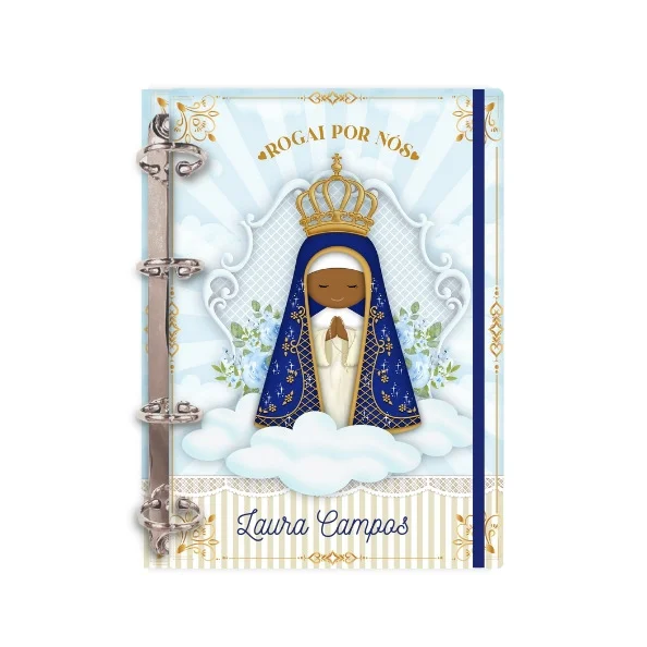 Fichário Nossa Senhora Aparecida - Folhas Pautadas - Imagem 2