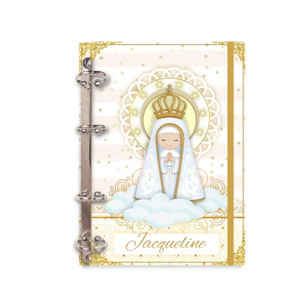 Fichário Nossa Senhora Aparecida 2 - Folhas Pautadas - Imagem 2