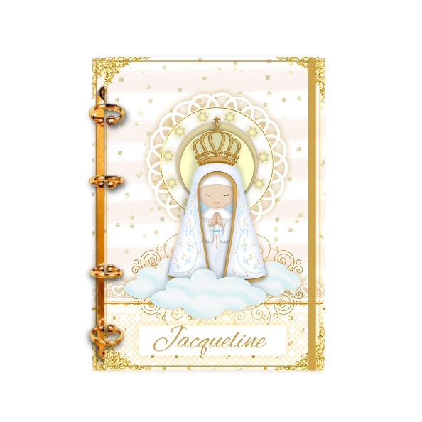 Fichário Nossa Senhora Aparecida 2 - Folhas Pautadas