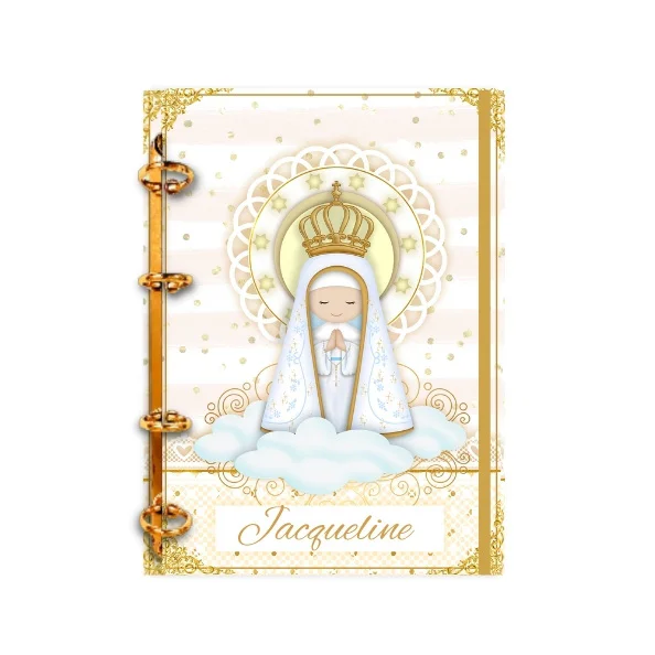 Fichário Nossa Senhora Aparecida 2 - Folhas Pautadas